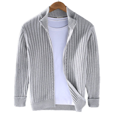 ÉMILIO LUXE Cardigan zippé