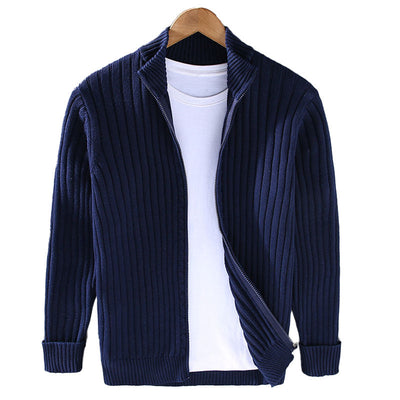 ÉMILIO LUXE Cardigan zippé