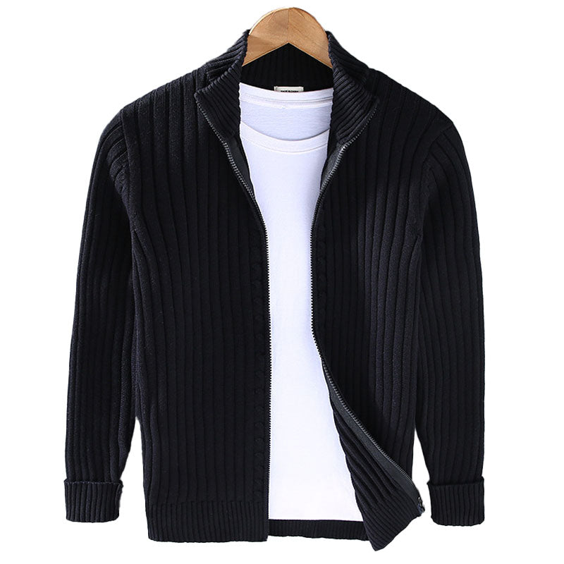 ÉMILIO LUXE Cardigan zippé